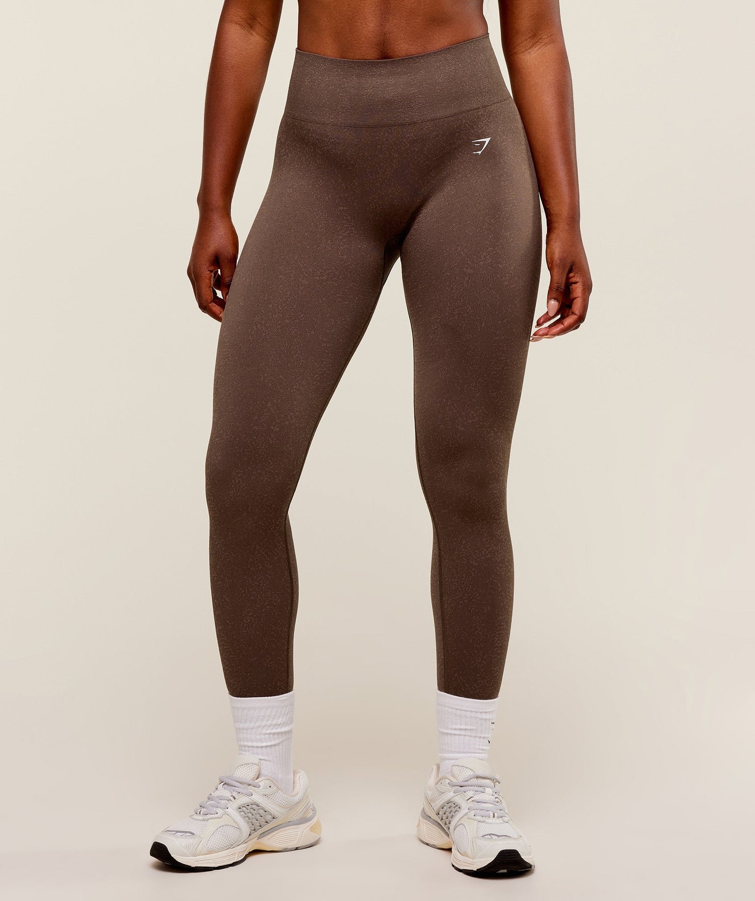 Adapt Fleck Seamless Leggings - Soft Brown/Chestnut Pink