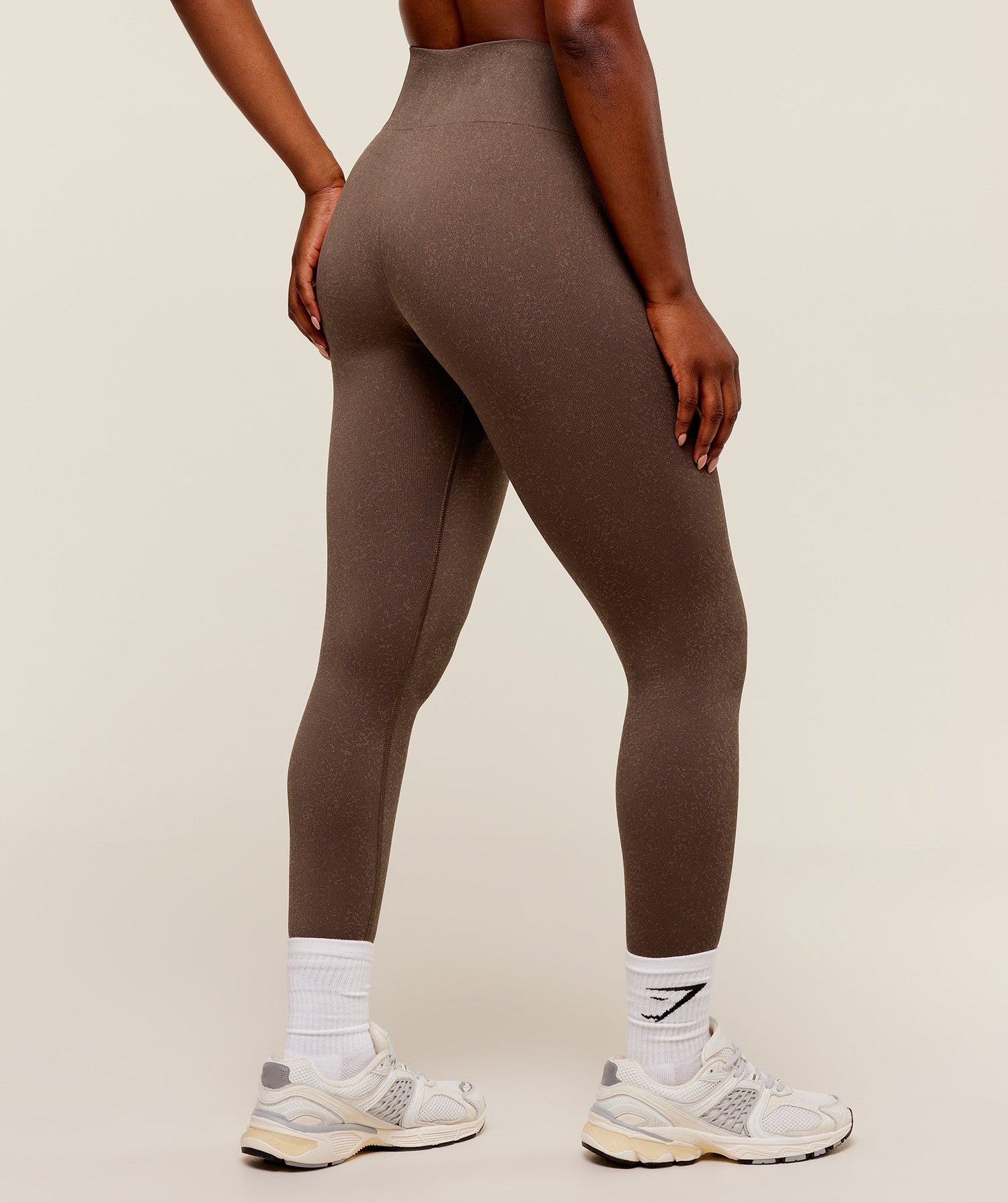 Adapt Fleck Seamless Leggings - Soft Brown/Chestnut Pink