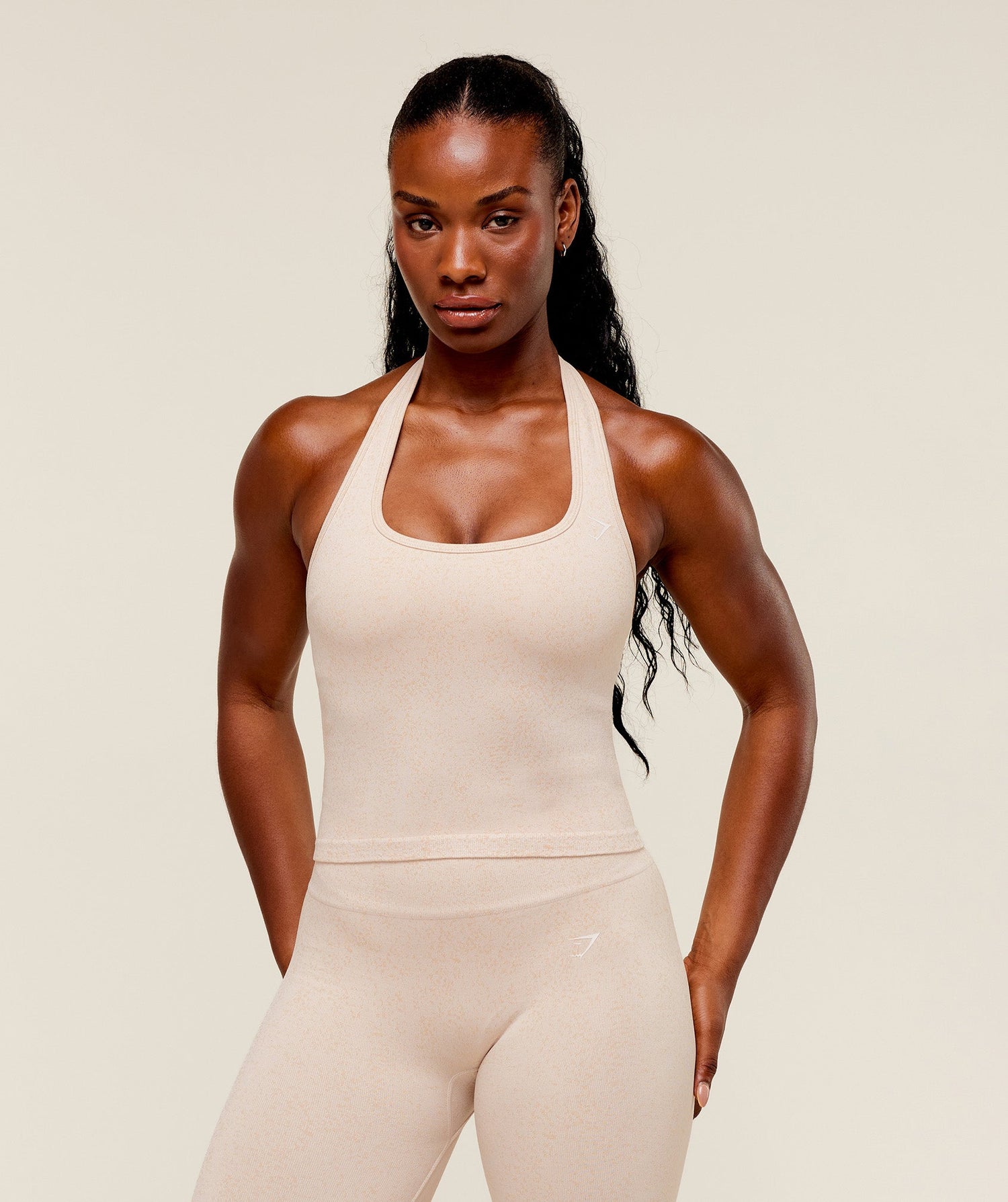 Adapt Fleck x Whitney Tank With Shelf - Coconut White