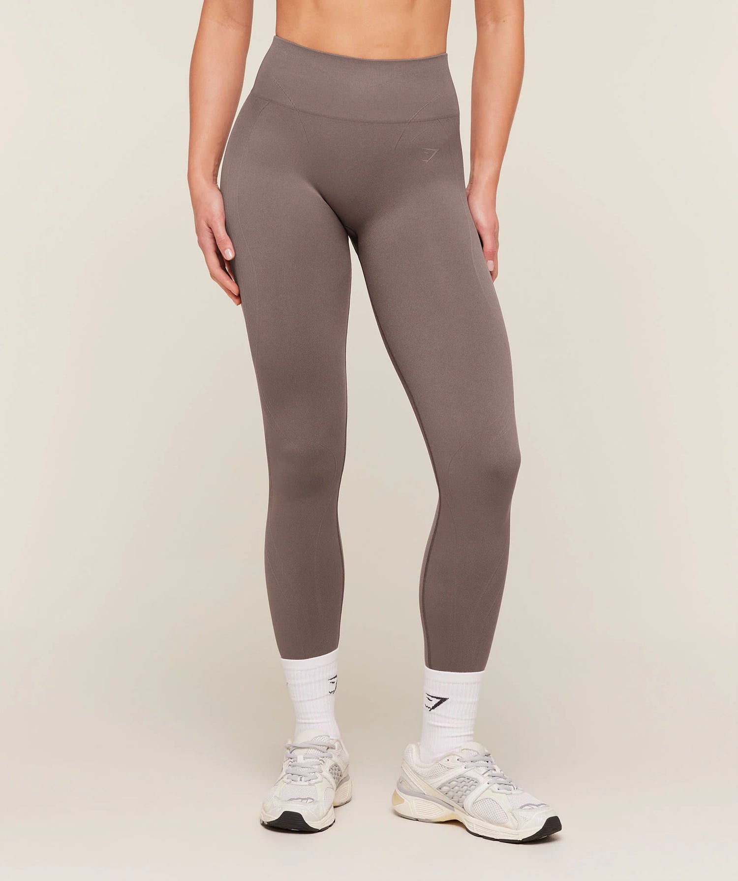 Poise Seamless Leggings - Cool Brown