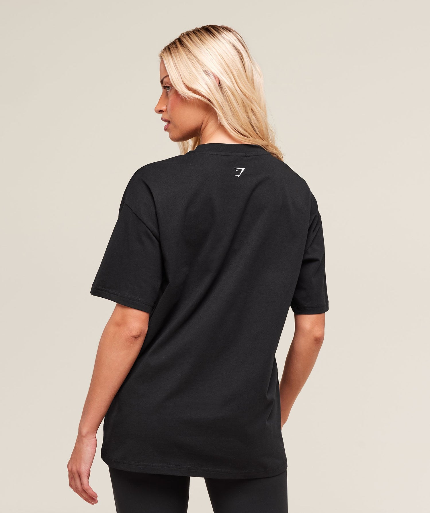 Collegiate Graphic T-Shirt - Black