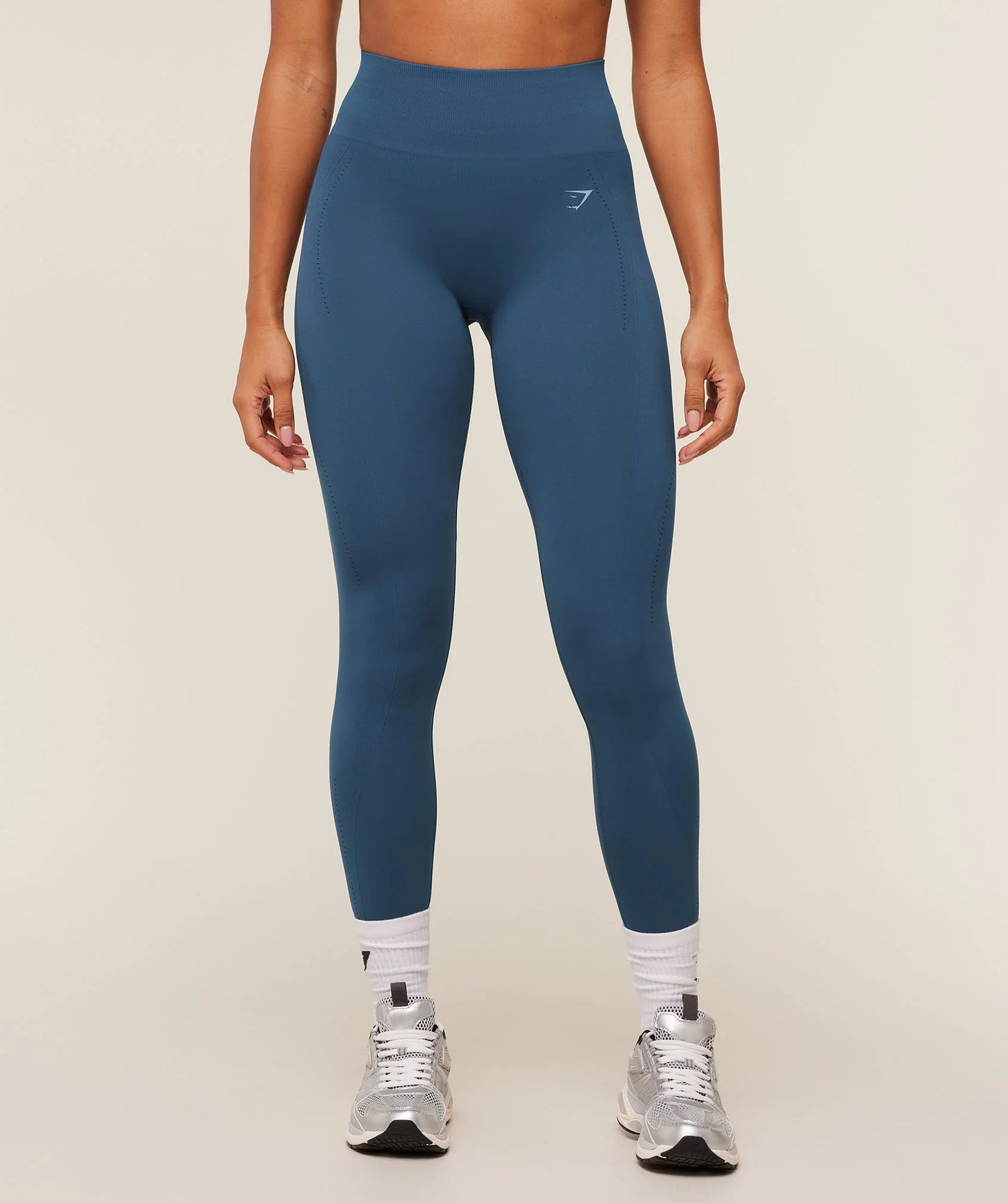 Energised Seamless Leggings - Compound Blue