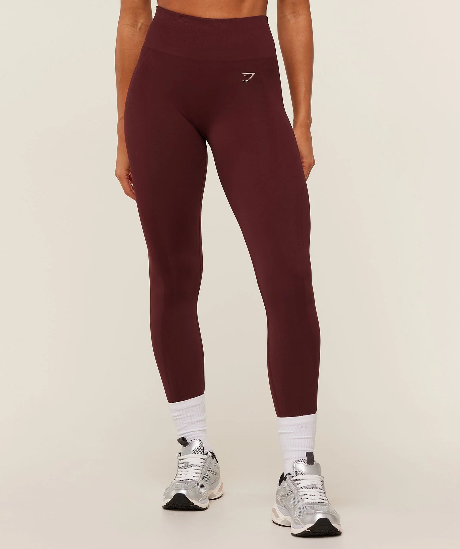 Energised Seamless Leggings - Rich Maroon