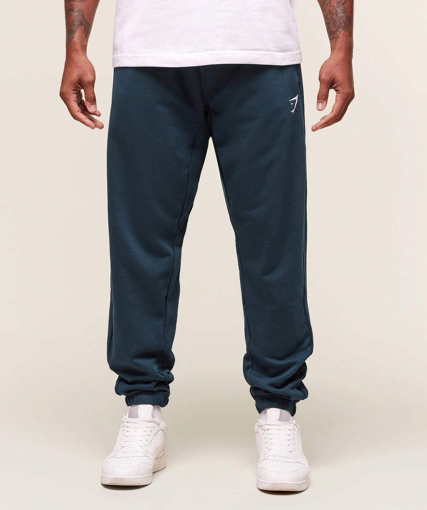 Essential Oversized Joggers - Navy