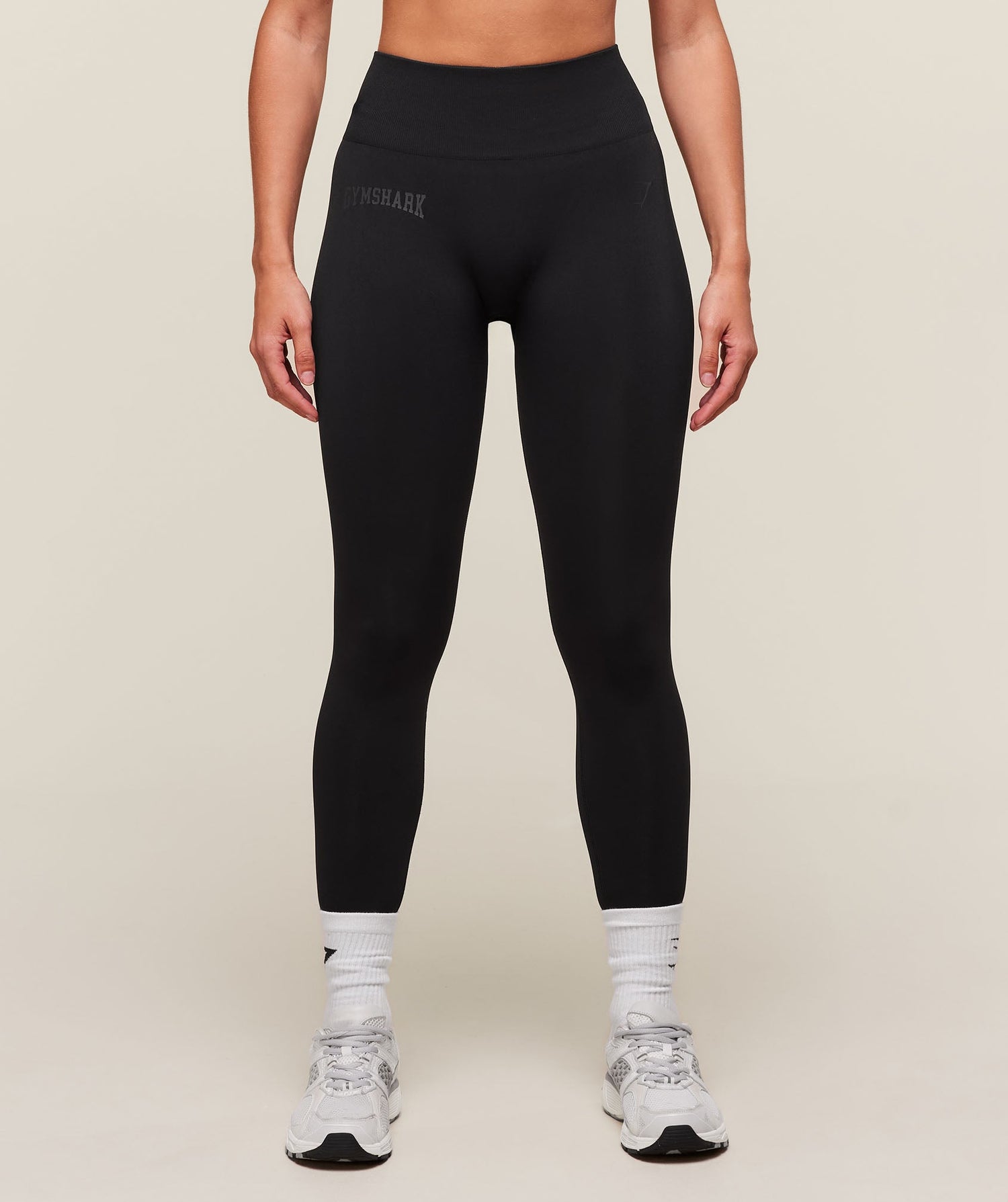 Everyday Seamless Graphic Leggings - Black