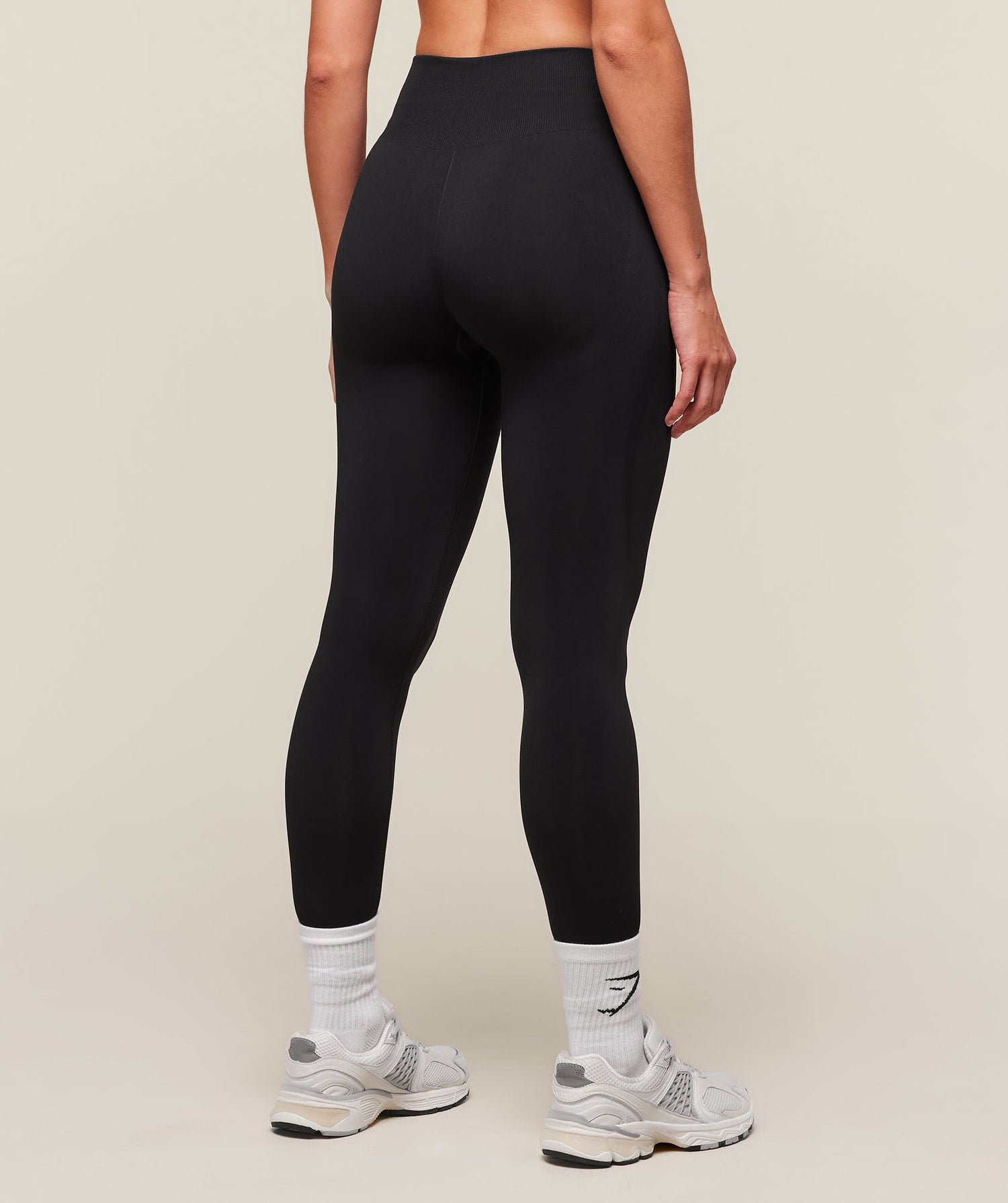 Everyday Seamless Graphic Leggings - Black