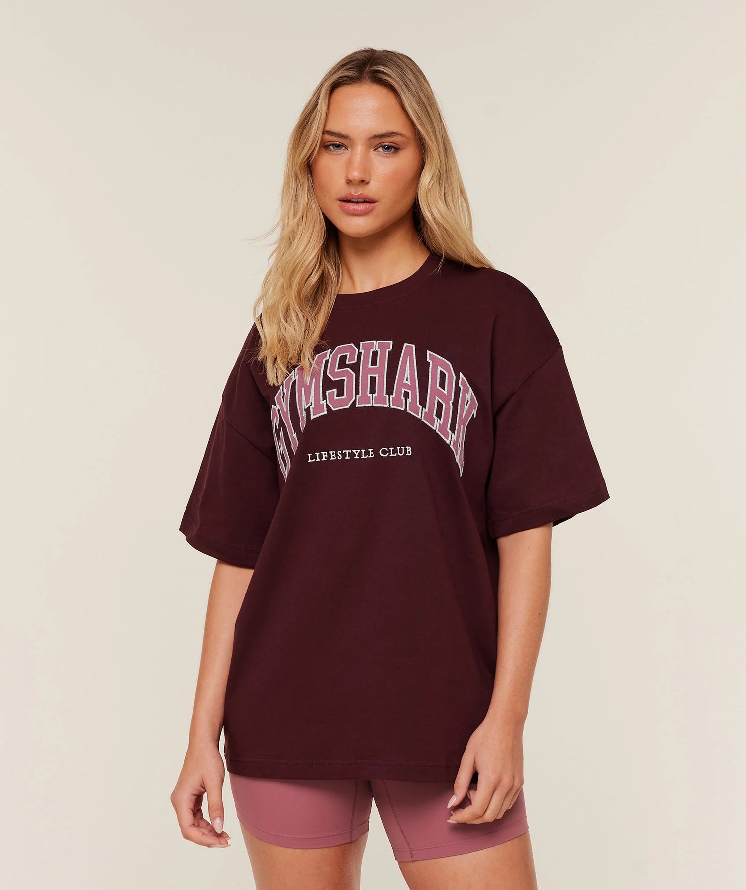 Collegiate Graphic T-Shirt - GS Rich Maroon