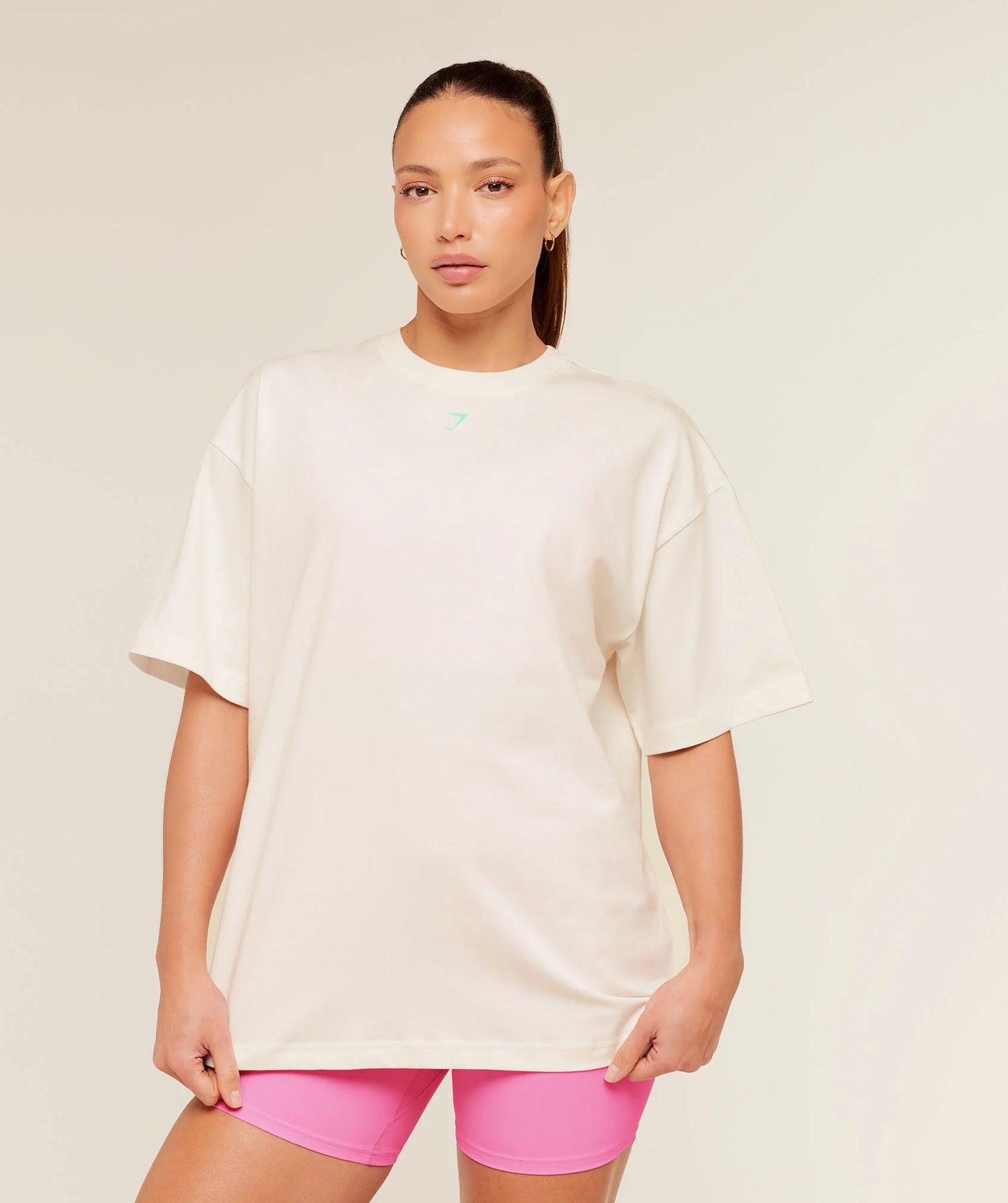 Glutey Calls Graphic T-Shirt - Soft White