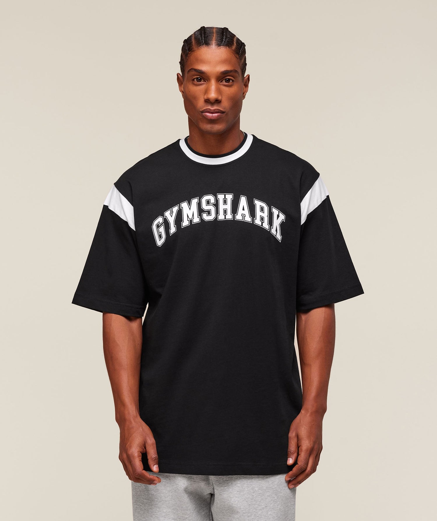 GSLC Oversized T-Shirt - Black/White