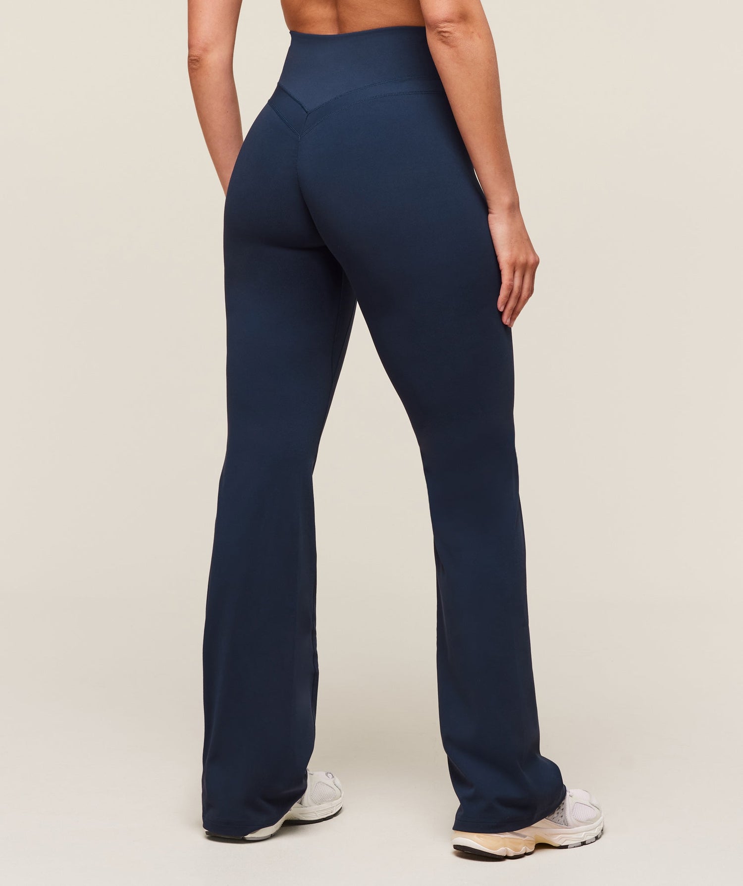 Whitney Flared Leggings - Navy