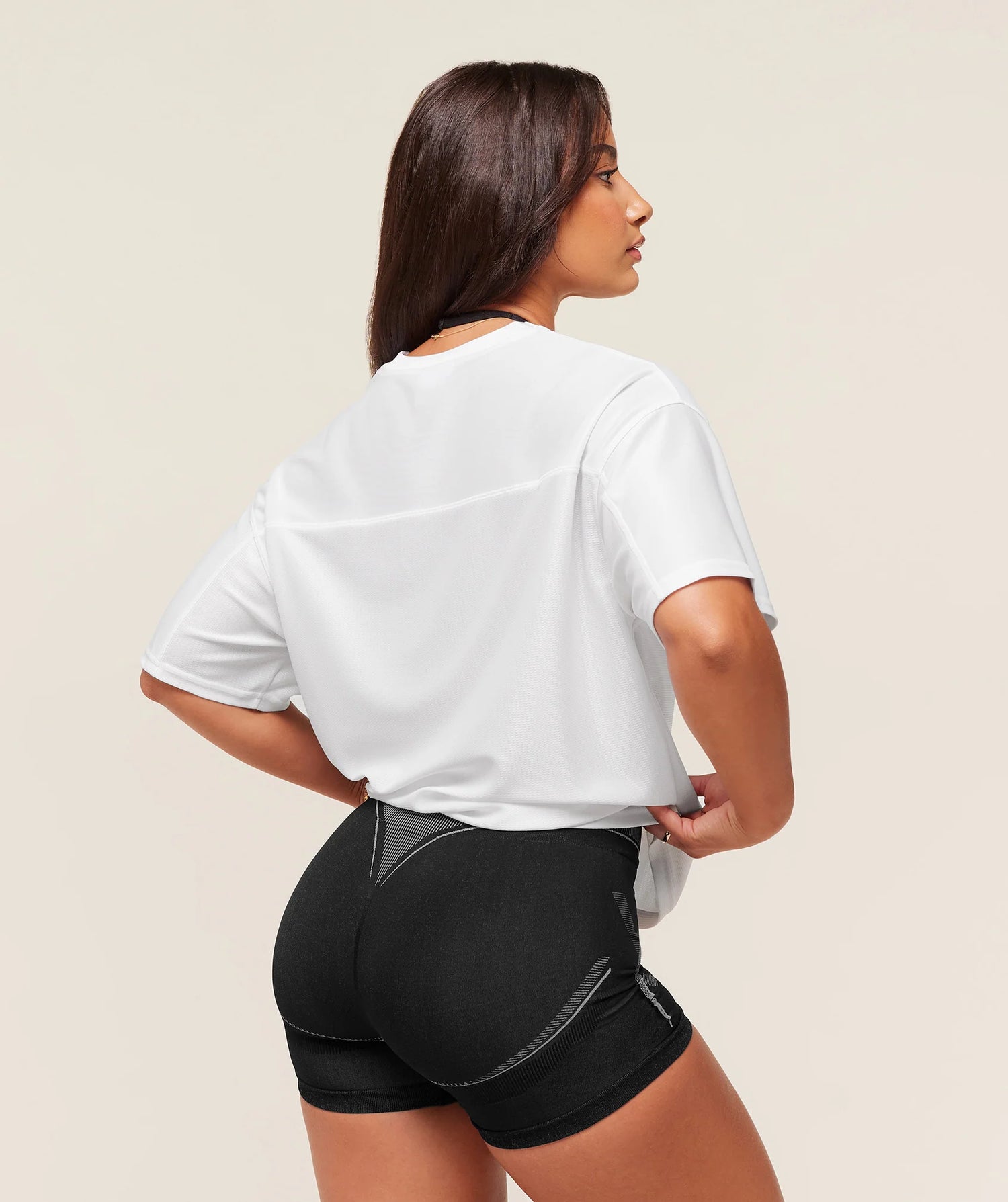 Analis Mesh Top - White