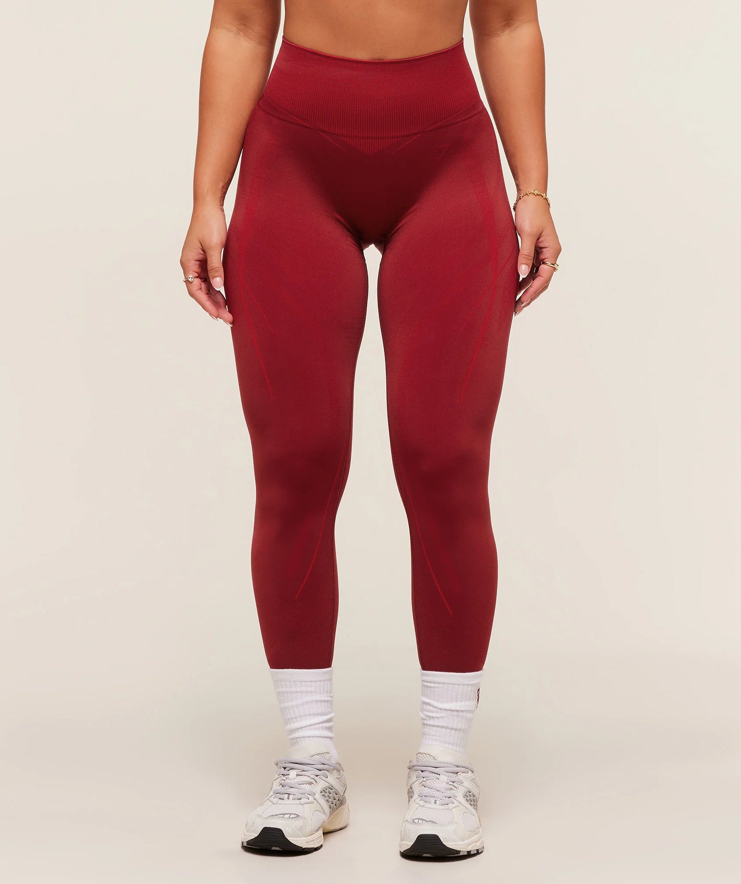 Analis Seamless Leggings - Reps Red/Carmine Red