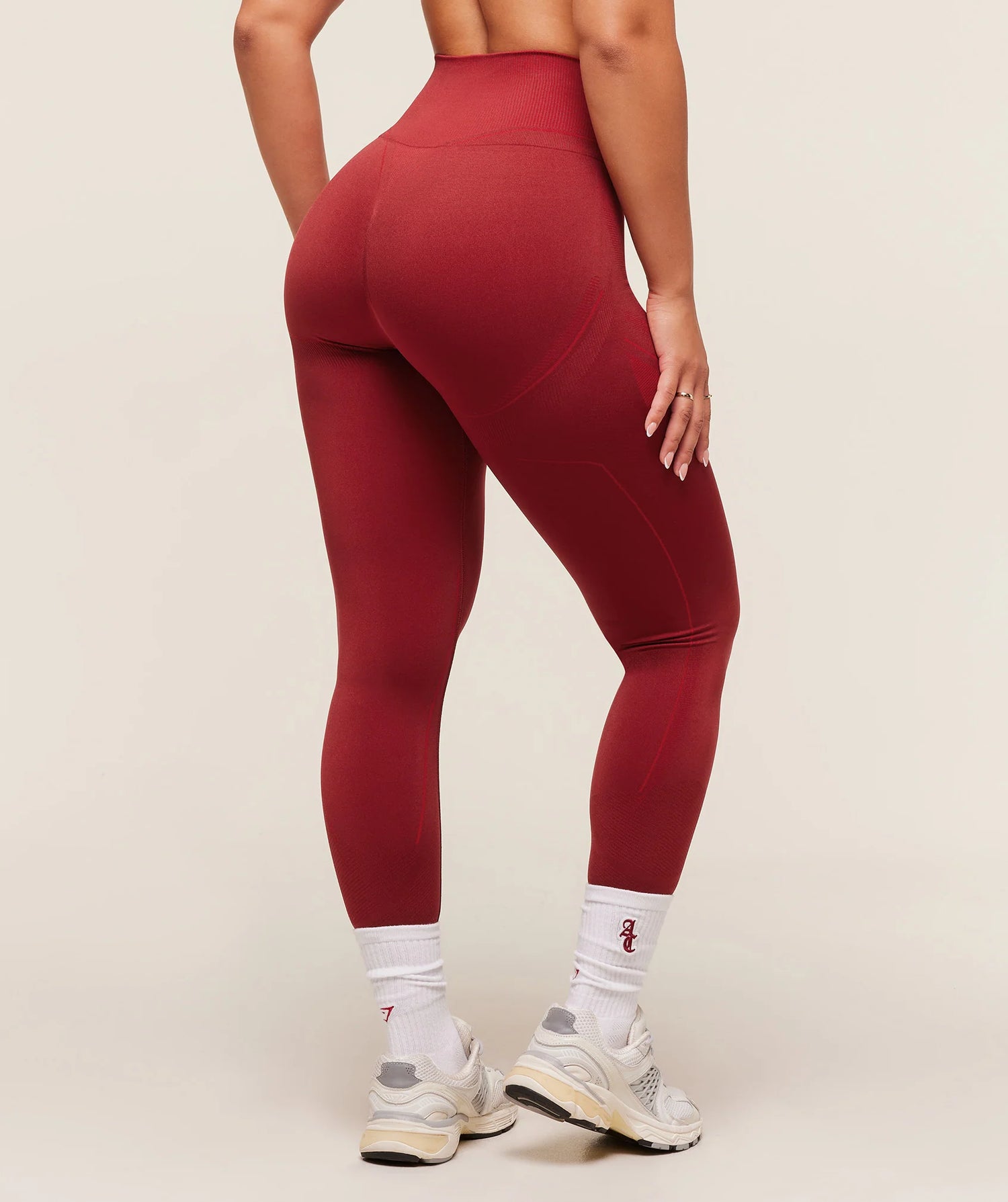 Analis Seamless Leggings - Reps Red/Carmine Red