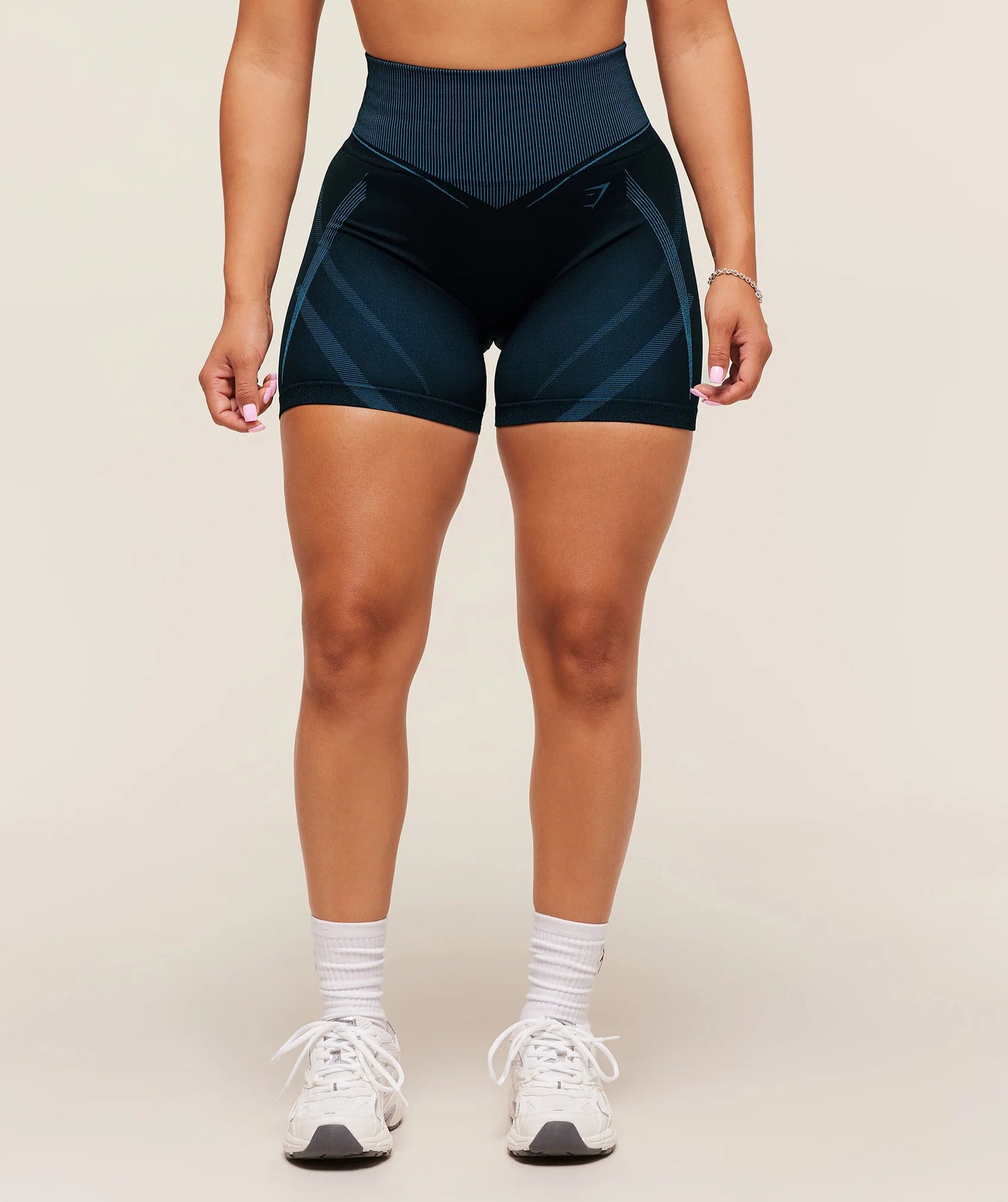 Analis Seamless Shorts - Midnight Blue/Lats Blue