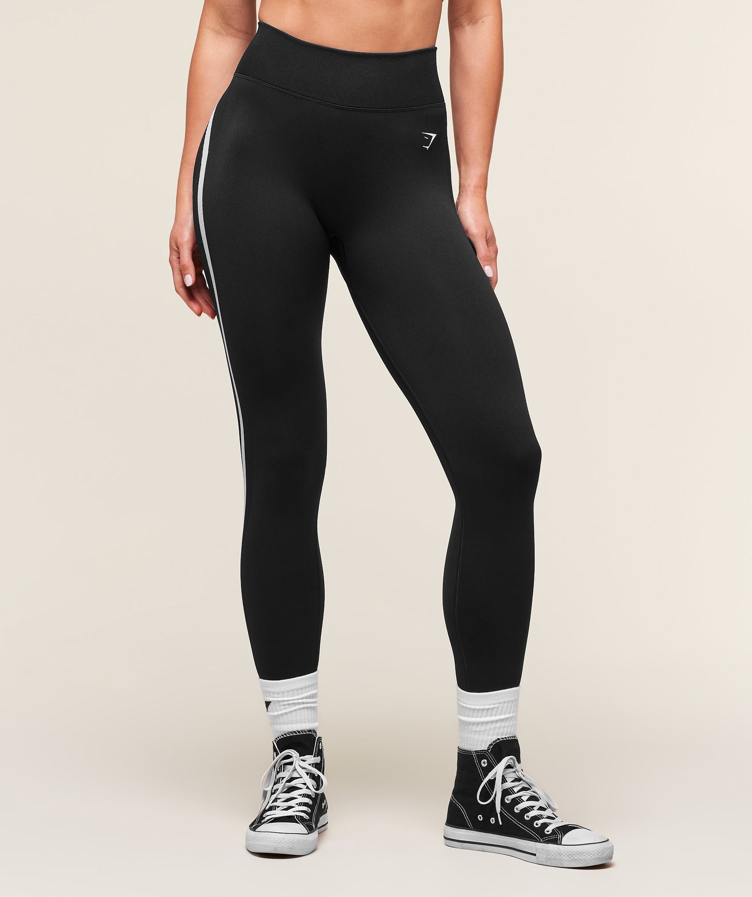 Lift Varsity Seamless Leggings - Black