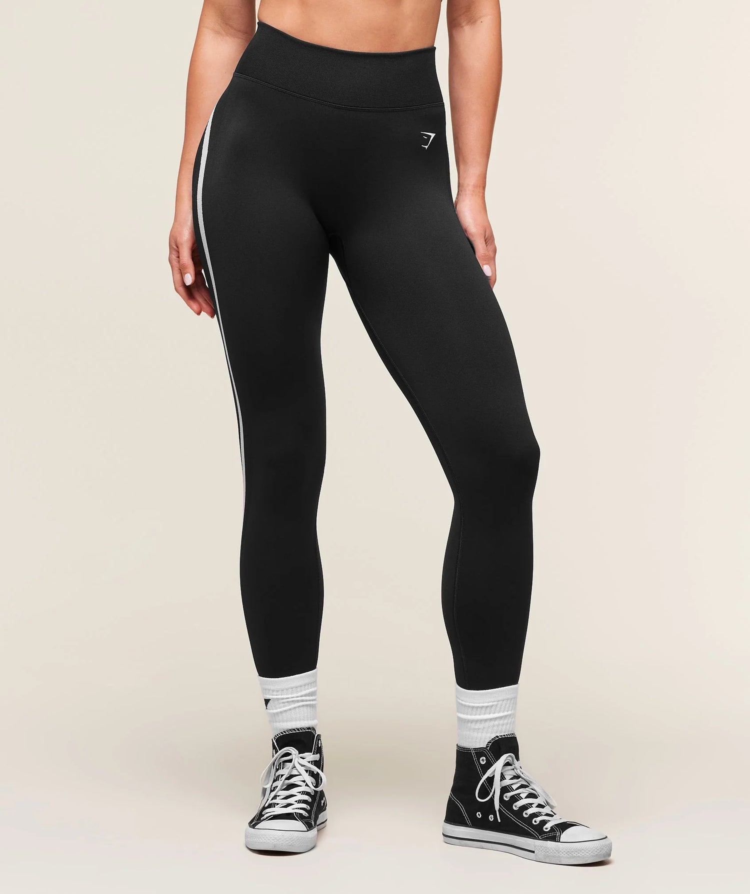 Lift Varsity Seamless Leggings - Black