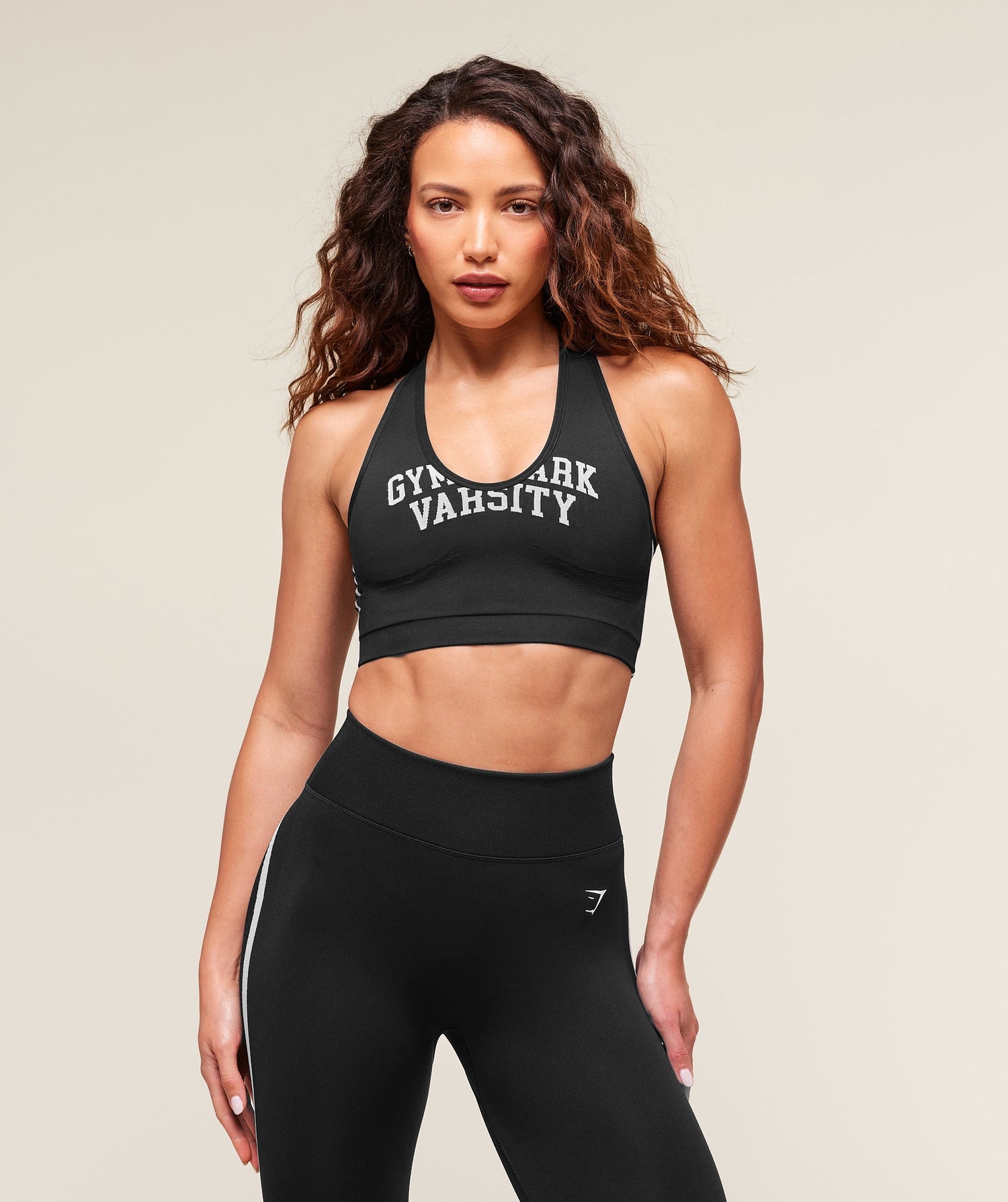 Lift Varsity Seamless Tank - Black