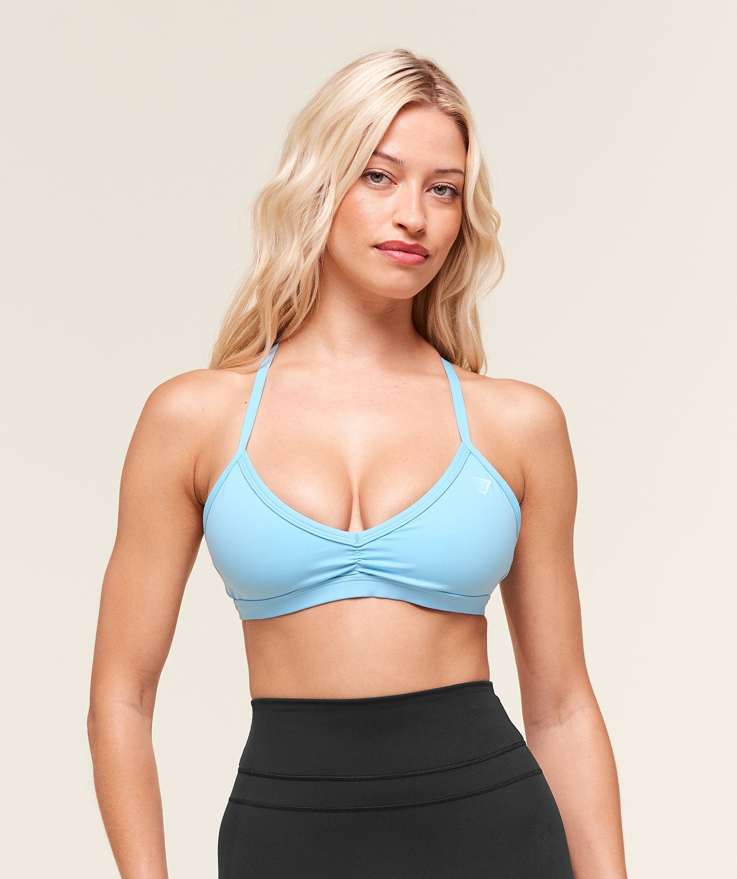 Minimal Sports Bra - Athletic Light Blue