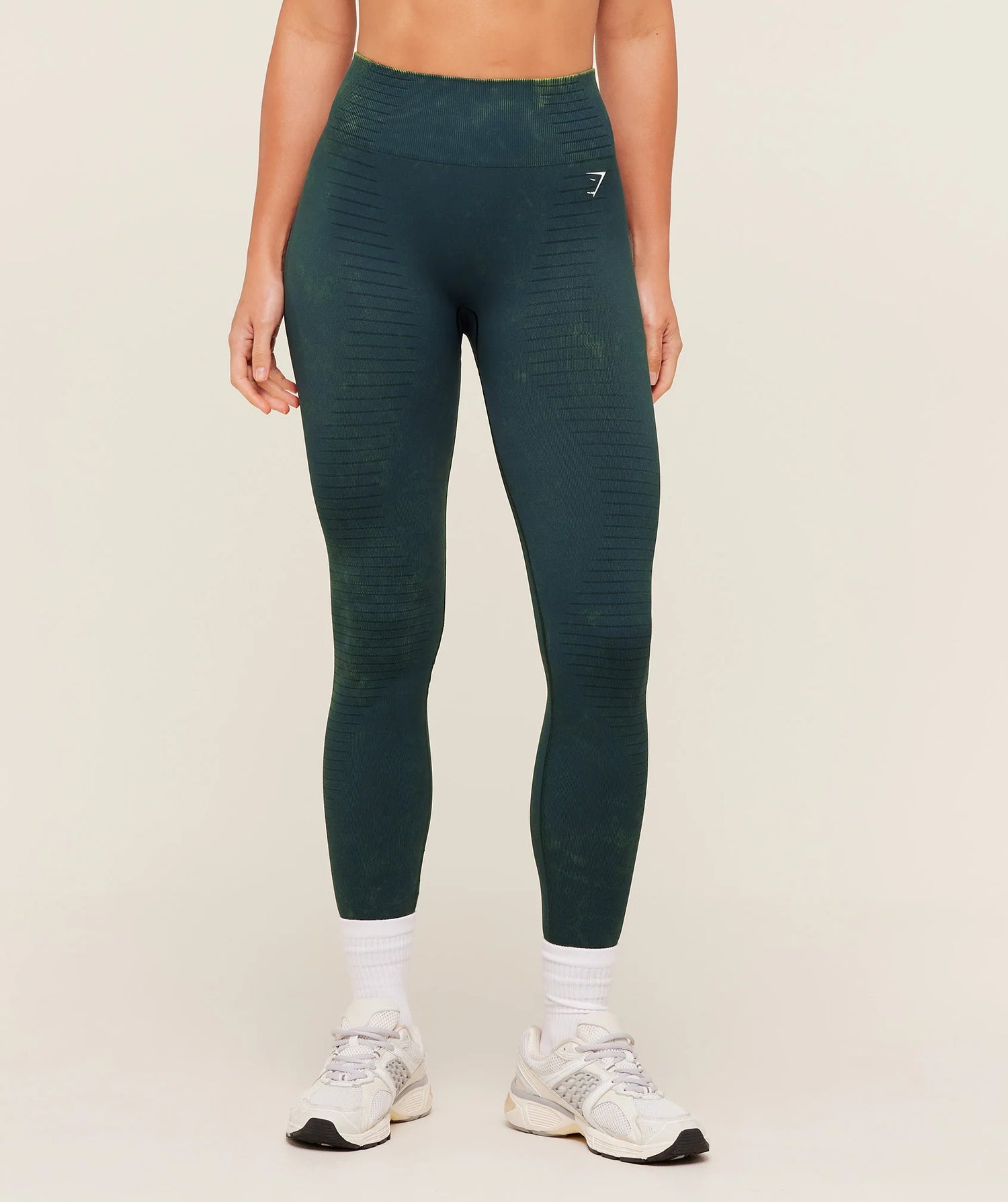 Steel Seamless Leggings - Deep Petrol Blue