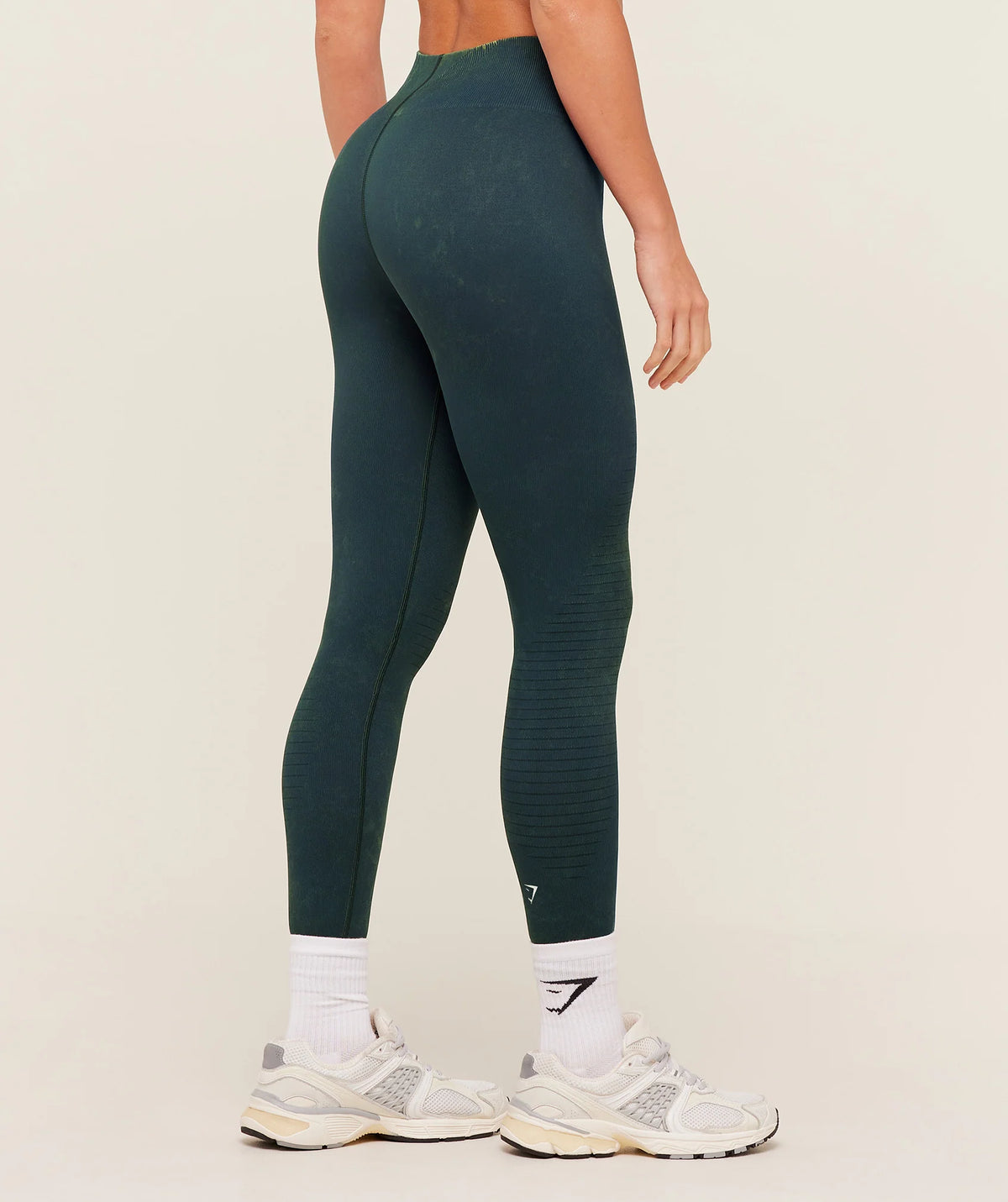 Steel Seamless Leggings - Deep Petrol Blue