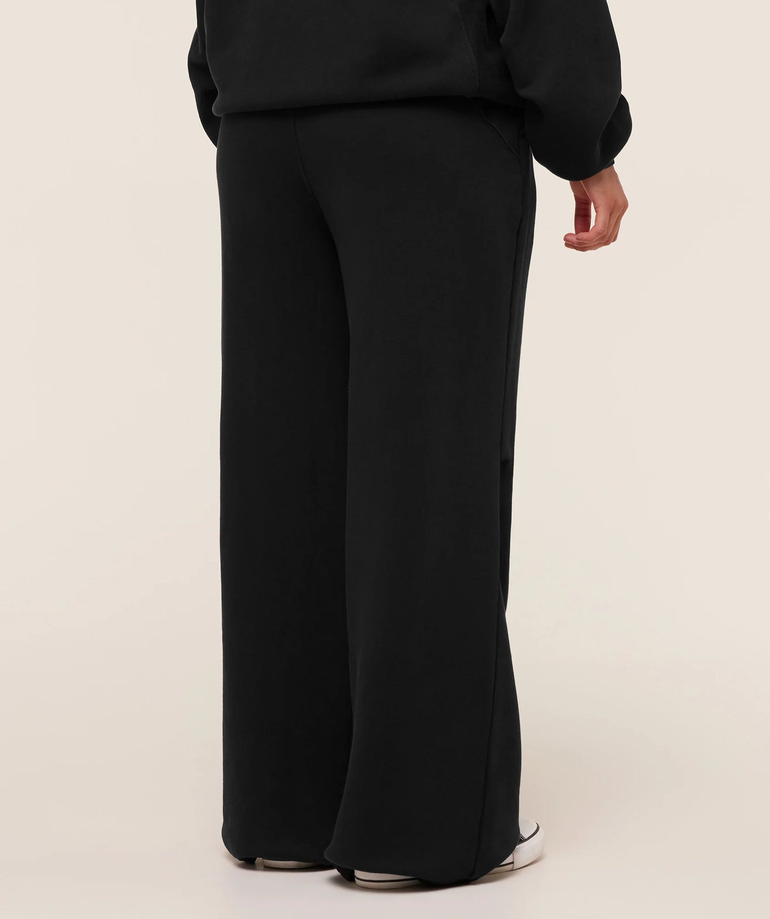 Pump Cover Structured Fleece Pant - Black/Wash