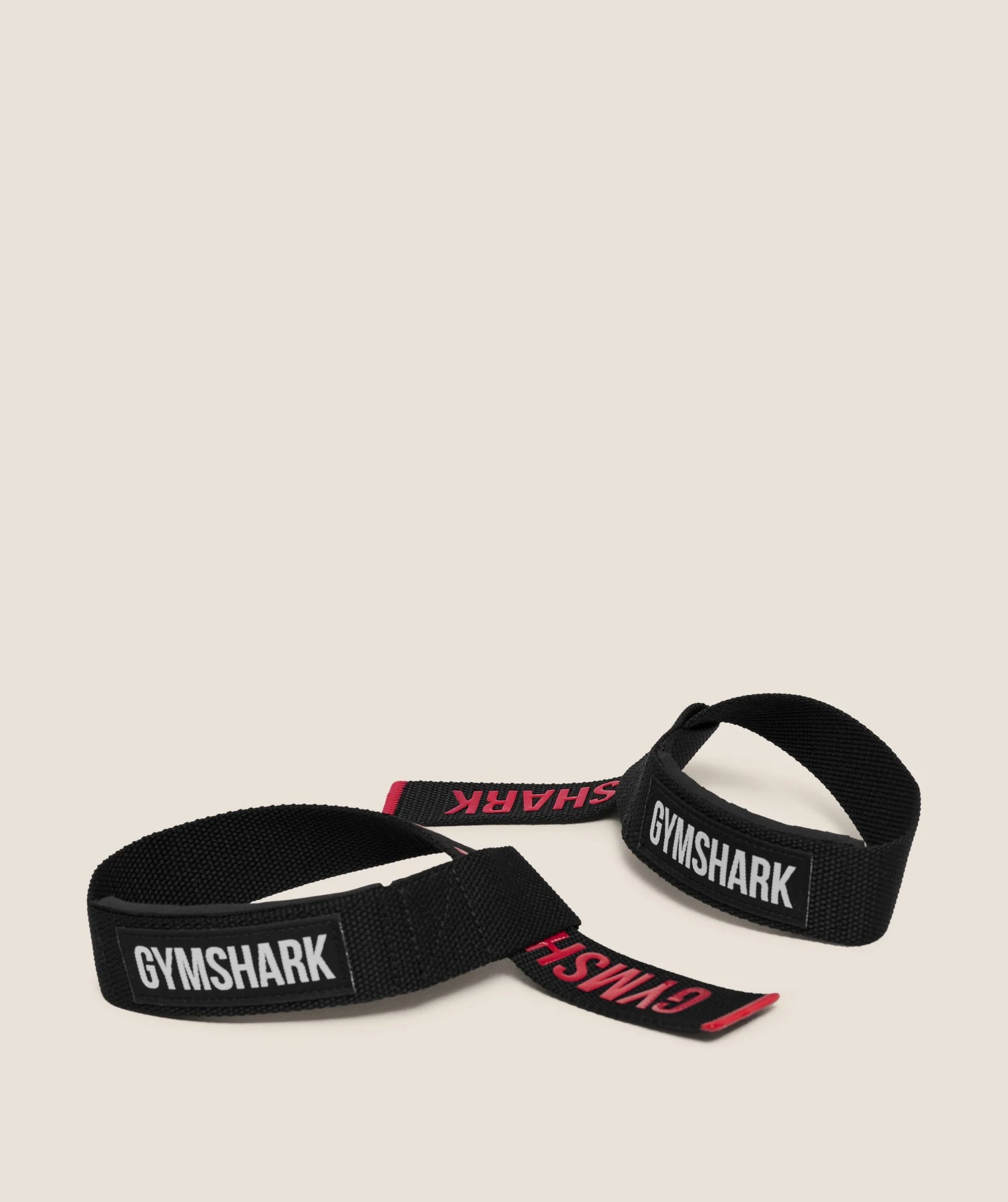 Silicone Lifting Straps - Black Speck/Carmine Red