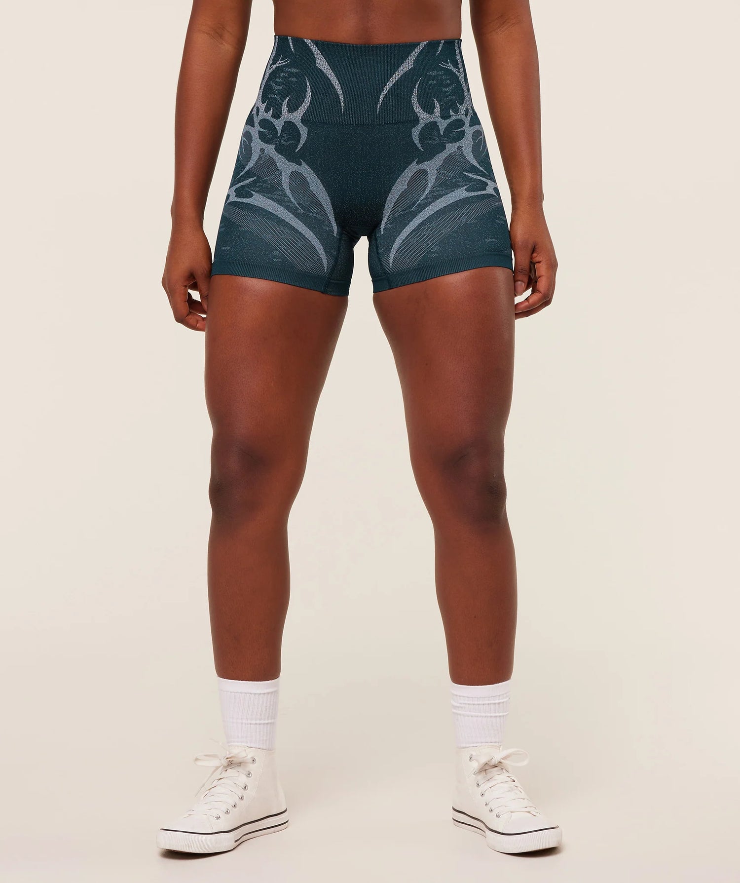 Storm Seamless Shorts - Deep Petrol Blue/Smoke Blue