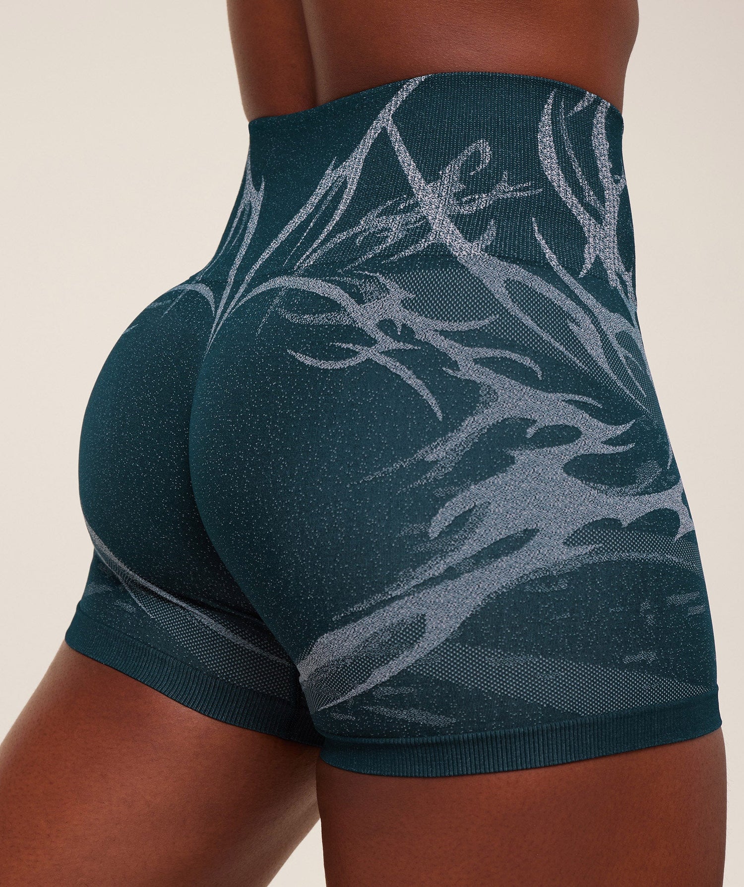 Storm Seamless Shorts - Deep Petrol Blue/Smoke Blue