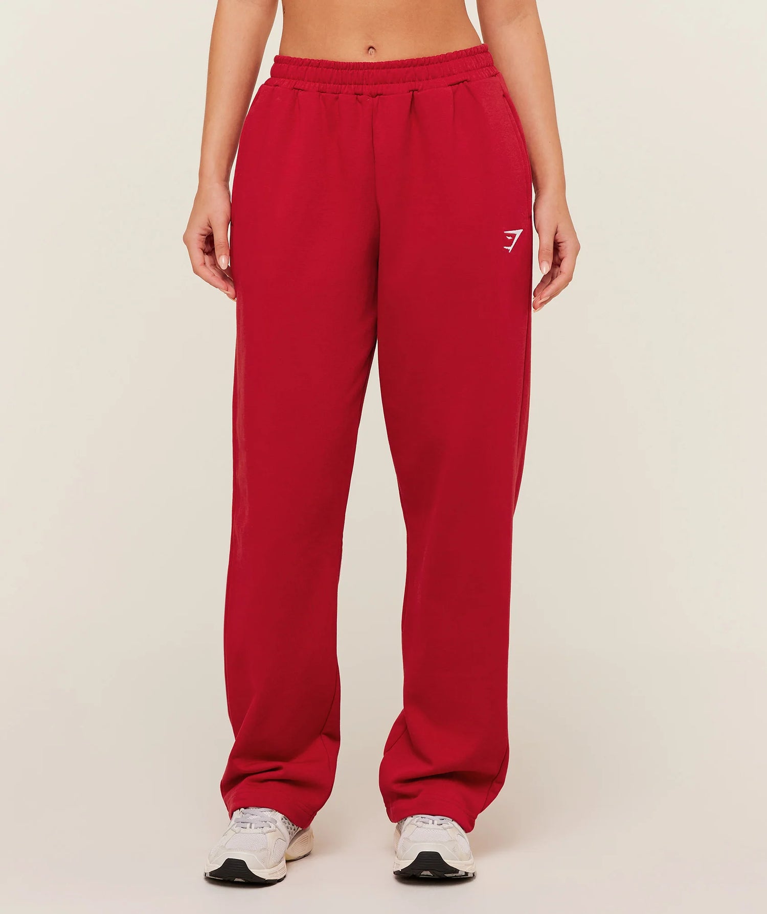 Training Fleece Straight Leg Jogger - Carmine Red
