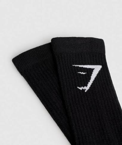 Par de calcetas Gymshark - Black