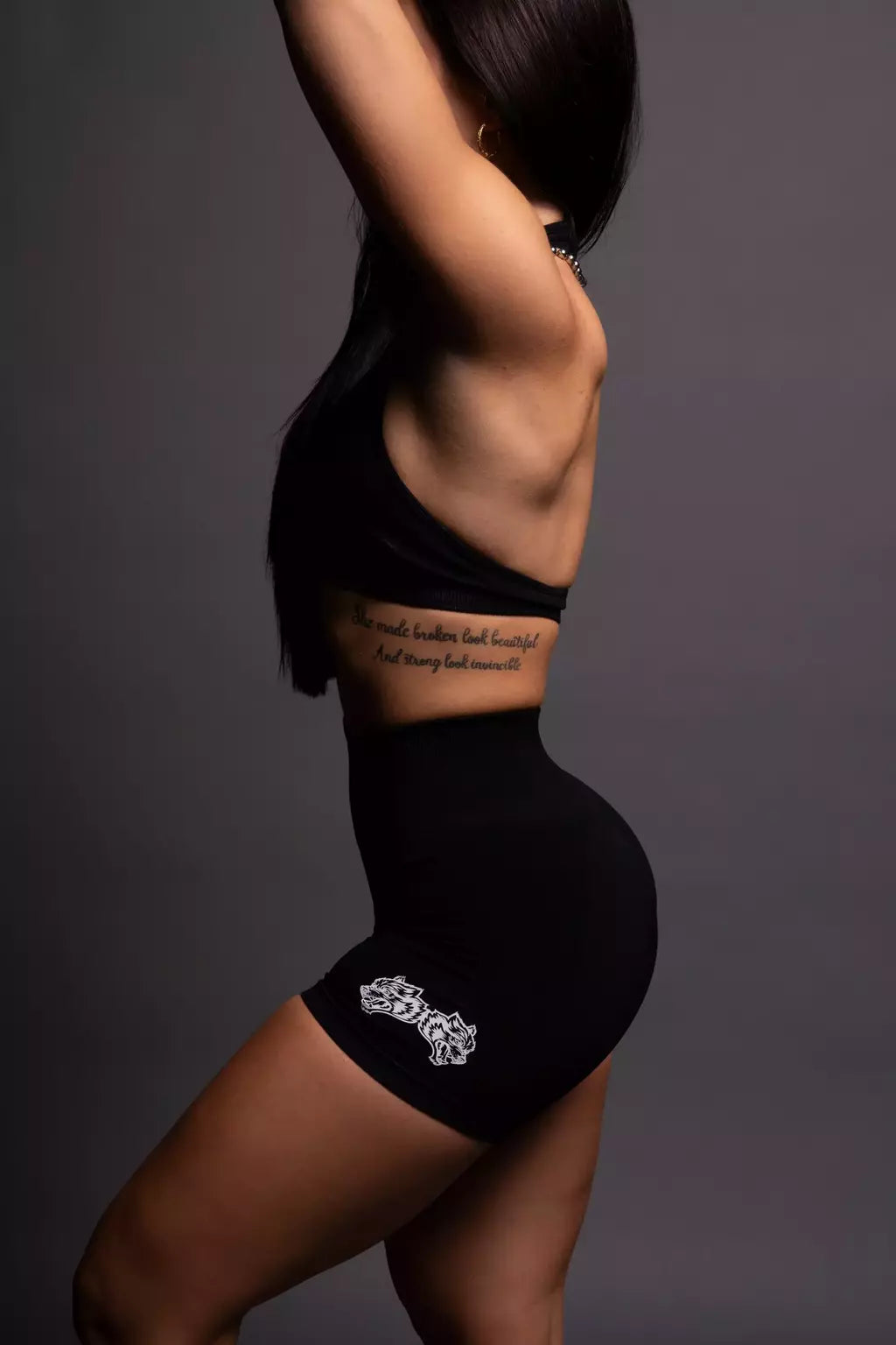 IYKYK Everson Seamless "Training" Shorts - Black