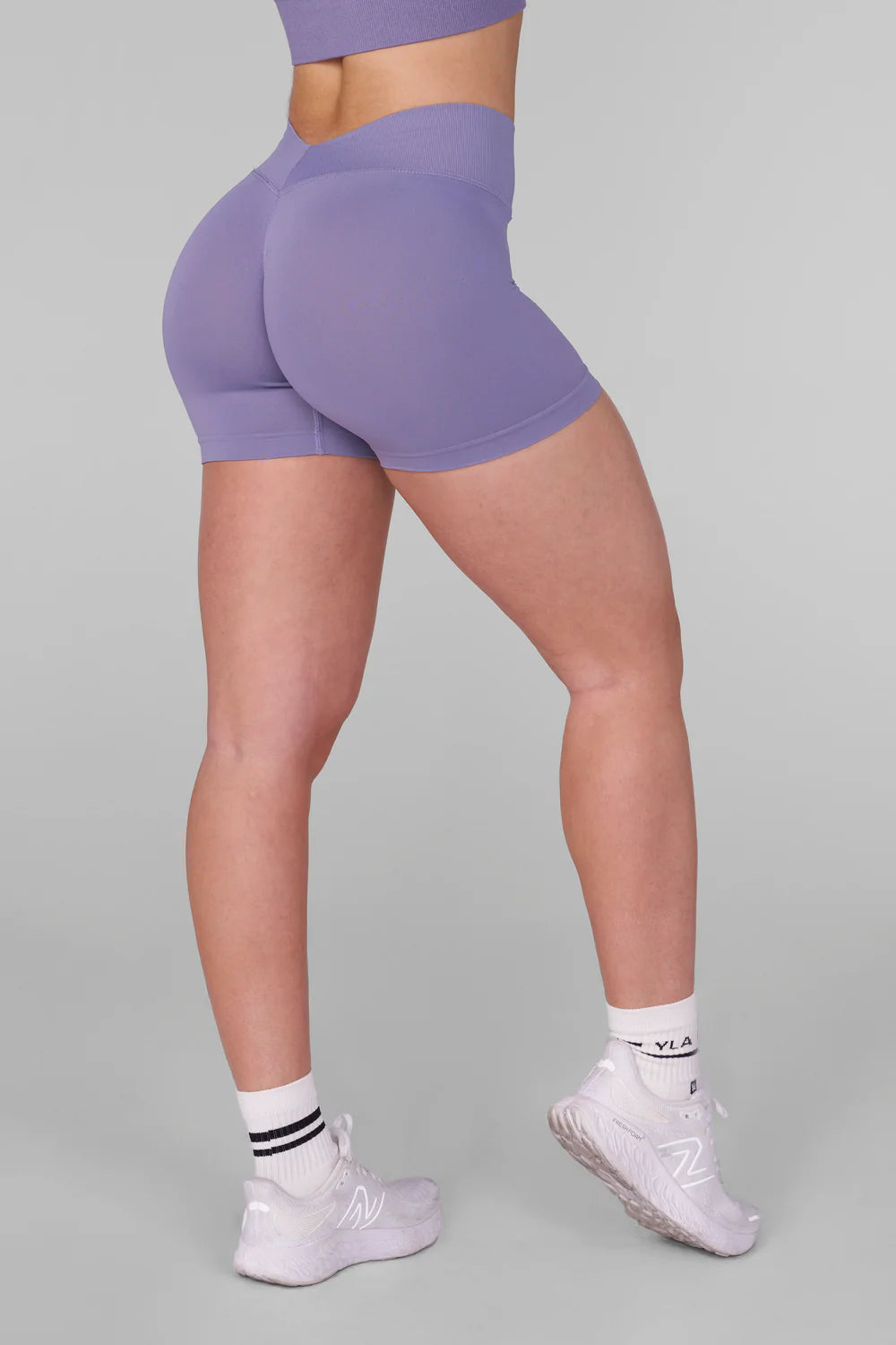 W165 Lift Seamless Short - Dusty Lilac